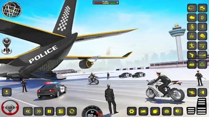 Police Truck Transport Game android App screenshot 0