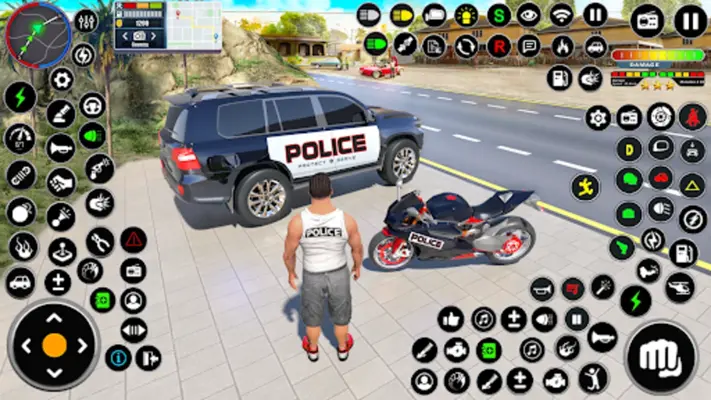 Police Truck Transport Game android App screenshot 2